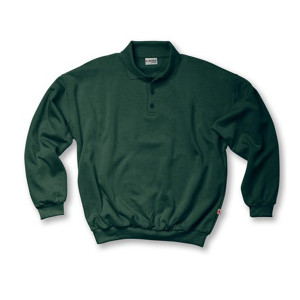 SWEATER, POLOKRAAG GROEN XXL SWEATER, POLOKRAAG GROEN XXL