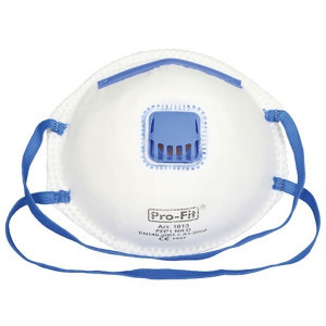 STOFMASKER MET VENTIEL, ONSCHADELIJK FIJNSTOF FFP1 A 3ST. STOFMASKER MET VENTIEL, ONSCHADELIJK FIJNSTOF FFP1 A 3ST.