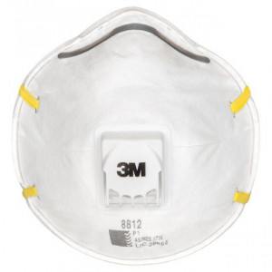 3M™ STOFMASKER 8812, FFP1, MET UITADEMVENTIEL 10 stuks 3M™ STOFMASKER 8812, FFP1, MET UITADEMVENTIEL 10 stuks