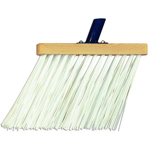 GOOTBEZEM 40CM, NYLON WIT GOOTBEZEM 40CM, NYLON WIT