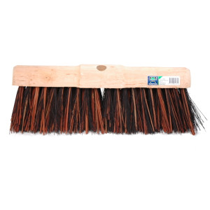 GEMEENTEBEZEM 45CM, BASSINE/STALKS RONDEKAP MM GEMEENTEBEZEM 45CM, BASSINE/STALKS RONDEKAP MM