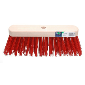 BEZEM FSC 29CM, KUNSTVEZEL ROOD MM BEZEM FSC 29CM, KUNSTVEZEL ROOD MM