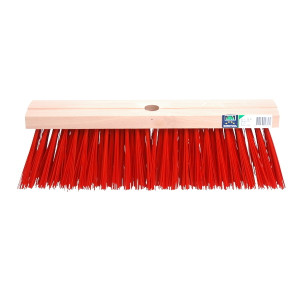 BEZEM FSC 41CM, KUNSTVEZEL ROOD MM BEZEM FSC 41CM, KUNSTVEZEL ROOD MM