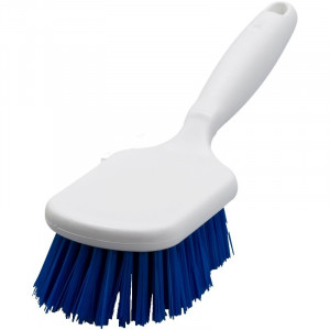 HYGIENE HANDBORSTEL KORTE STEEL 25CM BLAUW HYGIENE HANDBORSTEL KORTE STEEL 25CM BLAUW