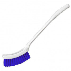HYGIENE HANDBORSTEL LANGE STEEL 40CM BLAUW HYGIENE HANDBORSTEL LANGE STEEL 40CM BLAUW