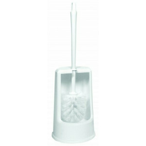TOILETBORSTELGARNITUUR PPN WIT MET BORSTEL MM TOILETBORSTELGARNITUUR PPN WIT MET BORSTEL MM