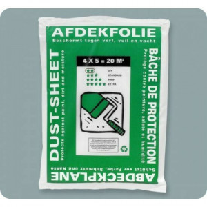 AFDEKFOLIE HDPE 4 X 5M (7MY) AFDEKFOLIE HDPE 4 X 5M (7MY)