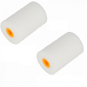 VERFROL, SCHUIMROL SUPER FIJN WIT, 5CM (A 2 ST.) VERFROL, SCHUIMROL SUPER FIJN WIT, 5CM (A 2 ST.)