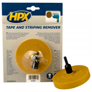 TAPE & STRIPING REMOVER: KUNSTSTOFSCHIJF + AS TAPE & STRIPING REMOVER: KUNSTSTOFSCHIJF + AS