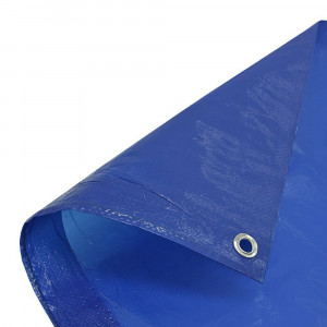 AFDEKZEIL BLAUW 110GR. 10X12M AFDEKZEIL BLAUW 110GR. 10X12M