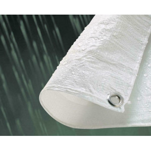 AFDEKZEIL WIT 110GR. 8X10M AFDEKZEIL WIT 110GR. 8X10M