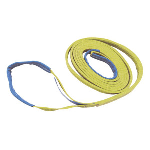 HIJSBAND 2-LAAGS -GEEL- 4M/ 90MM, 3 TON HIJSBAND 2-LAAGS -GEEL- 4M/ 90MM, 3 TON