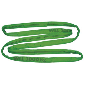 RONDSTROP -GROEN- 4 METER, 2 TON