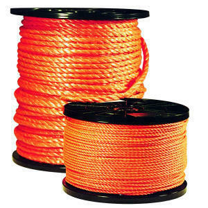 POLYETHYLEEN TOUW ORANJE 8MM, 200M POLYETHYLEEN TOUW ORANJE 8MM, 200M