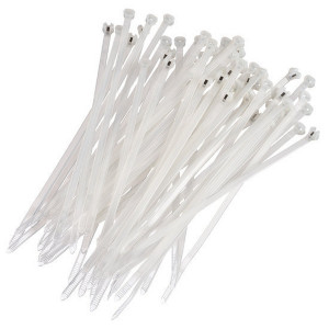 KABELBANDJE -MM- 2.5X100 (100ST)- WIT KABELBANDJE -MM- 2.5X100 (100ST)- WIT