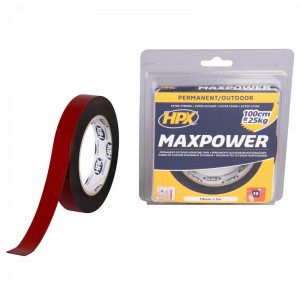 MAX POWER OUTDOOR BEVESTIGINGSTAPE - ZWART 19MM X 5M MAX POWER OUTDOOR BEVESTIGINGSTAPE - ZWART 19MM X 5M