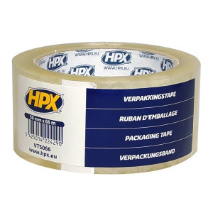 VERPAKKINGSTAPE - TRANSPARANT 50MM X 66M VERPAKKINGSTAPE - TRANSPARANT 50MM X 66M