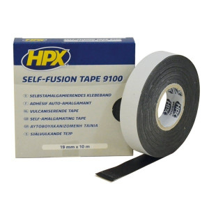 ZELFVULKANISERENDE TAPE - ZWART 19MM X 10M ZELFVULKANISERENDE TAPE - ZWART 19MM X 10M