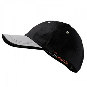 WERK- /BASEBALLCAP, ZWART, GRIJZE KLEP WERK- /BASEBALLCAP, ZWART, GRIJZE KLEP