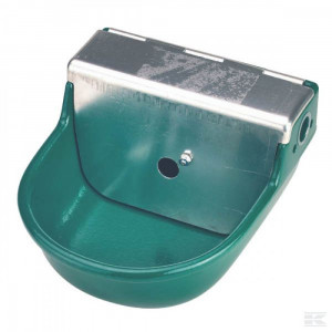 VLOTTERDRINKBAK 1/2", METAAL 2L. VLOTTERDRINKBAK 1/2", METAAL 2L.
