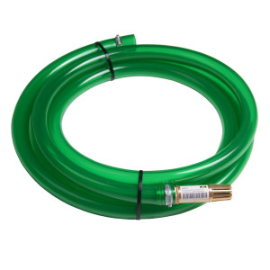 WEIDEPOMPSLANG SET GROEN 5M. COMPL. MESSING KORF +SLANGKLEM WEIDEPOMPSLANG SET GROEN 5M. COMPL. MESSING KORF +SLANGKLEM