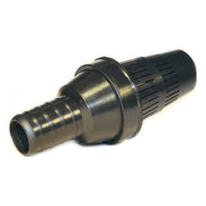 ZUIGKORF KUNSTSTOF ZWART, 1 1/4” AANSLUITING ZUIGKORF KUNSTSTOF ZWART, 1 1/4” AANSLUITING