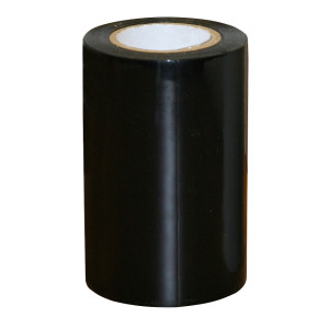 Kuiltape/ reparatietape zwart 10cm -10mtr. Kuiltape/ reparatietape zwart 10cm -10mtr.