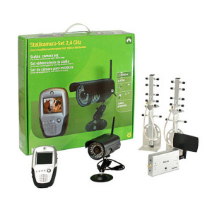 STAL & TRAILER CAMERA SET 2,4 GHZ COMPLEET STAL & TRAILER CAMERA SET 2,4 GHZ COMPLEET