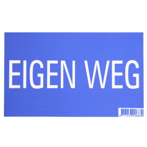 BORDJE "EIGEN WEG"