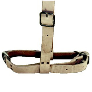 STIERENHALSTER LEER MET KEELBAND STIERENHALSTER LEER MET KEELBAND