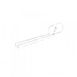 HORIZONTALE BORSTELHOUDER HUID HORIZONTALE BORSTELHOUDER HUID