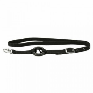 BIJZETTEUGEL NYLON ZWART MET GUMMIRING BIJZETTEUGEL NYLON ZWART MET GUMMIRING