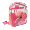 POETSRUGZAK MET INHOUD, ROZE