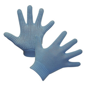 RIJHANDSCHOEN MAGIC GRIP, KORENBLAUW RIJHANDSCHOEN MAGIC GRIP, KORENBLAUW