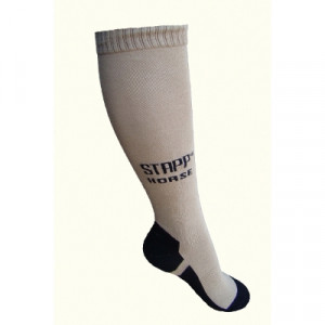 SOK STAPP HORSE UNI, BEIGE 31-34 SOK STAPP HORSE UNI, BEIGE 31-34