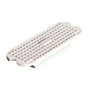 STIJGBEUGELINLEG RECHT, RUBBER, WIT 12CM STIJGBEUGELINLEG RECHT, RUBBER, WIT 12CM