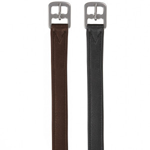 STIJGBEUGELRIEM SOFT DELUXE LEER, BRUIN 150CM STIJGBEUGELRIEM SOFT DELUXE LEER, BRUIN 150CM