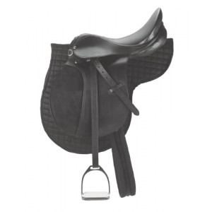 ZADELSTARTSET PONY 16,0", ZWART. ZADELSTARTSET PONY 16,0", ZWART.