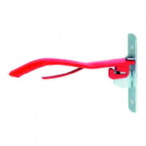 ZADELHOUDER PLAT, OPKLAPBAAR, ROOD ZADELHOUDER PLAT, OPKLAPBAAR, ROOD