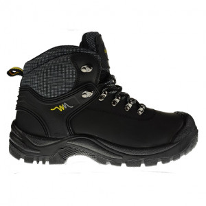 WALKMATE AMSTERDAM ZWART, HALFHOOG VETER, S3 43 WALKMATE AMSTERDAM ZWART, HALFHOOG VETER, S3 43