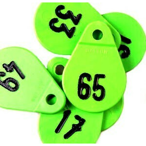 HALSPLAATJE GROEN NO.92 HALSPLAATJE GROEN NO.92