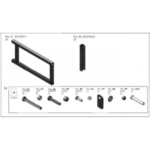 WANDBEVESTIGINGSSET VOOR HOOIBOX WANDBEVESTIGINGSSET VOOR HOOIBOX