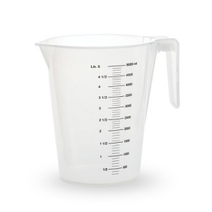 MAATBEKER KUNSTSTOF, 5-LITER