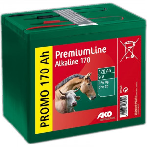 AKO ALKALINE DROGE BATTERIJ 9 V, 170 AH AKO ALKALINE DROGE BATTERIJ 9 V, 170 AH