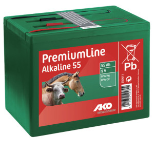 AKO ALKALINE DROGE BATTERIJ 9 V, 55 AH AKO ALKALINE DROGE BATTERIJ 9 V, 55 AH