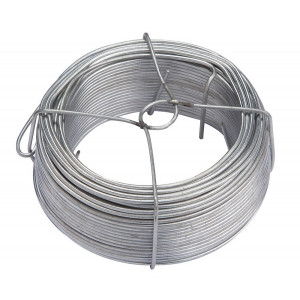 BINDDRAAD VERZINKT 2,5MM - 25M. BINDDRAAD VERZINKT 2,5MM - 25M.