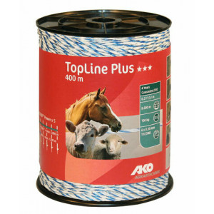 AKO TOPLINE PLUS SCHRIKDRAAD WIT/BLAUW 3X0.30 TRICOND, 400M AKO TOPLINE PLUS SCHRIKDRAAD WIT/BLAUW 3X0.30 TRICOND, 400M