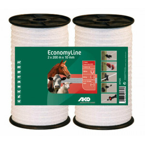 AKO ECONOMYLINE SCHRIKLINT WIT 1CM-200M *2-PACK* AKO ECONOMYLINE SCHRIKLINT WIT 1CM-200M *2-PACK*