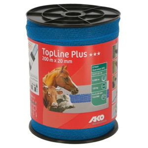 AKO TOPLINE PLUS SCHRIKLINT BLAUW 2CM 200M AKO TOPLINE PLUS SCHRIKLINT BLAUW 2CM 200M