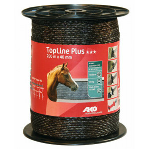 AKO TOPLINE PLUS SCHRIKLINT BRUIN 4CM-200M AKO TOPLINE PLUS SCHRIKLINT BRUIN 4CM-200M
